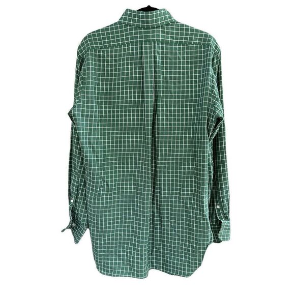 Men’s Hamilton Shirt Co. Houston Apt. ‘97 Green Plaid LS Shirt - Picture 2 of 6